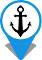 icon blue see